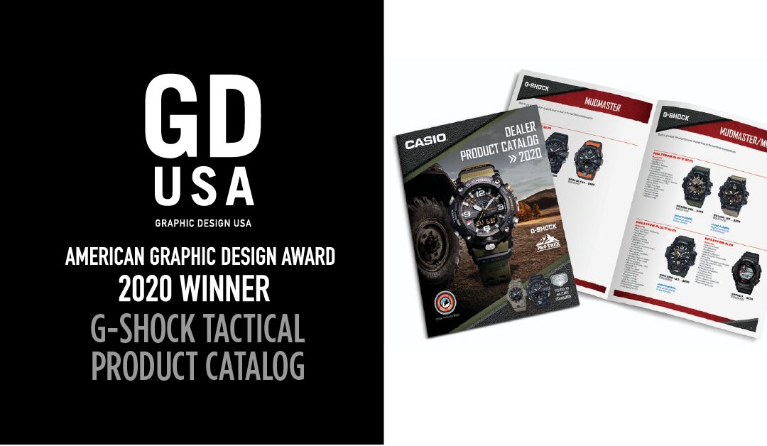 Award-Winning Design Series: G-SHOCK Tactical Product Catalog